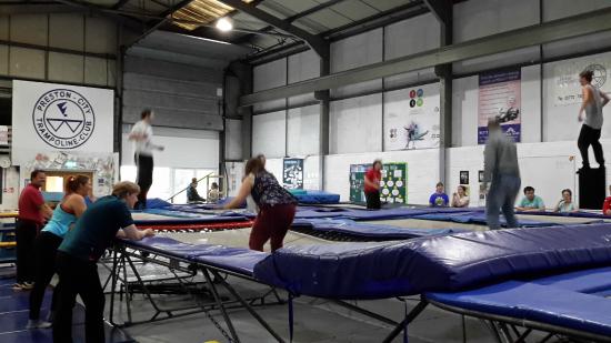 Preston City Trampoline Club in Preston